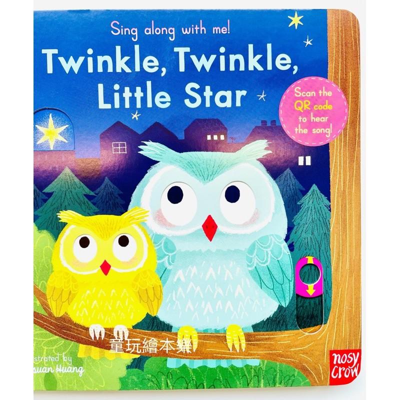 現貨《童玩繪本樂》商檢合格 聽唱玩童謠遊戲書 Sing Along twinkle little star-細節圖2