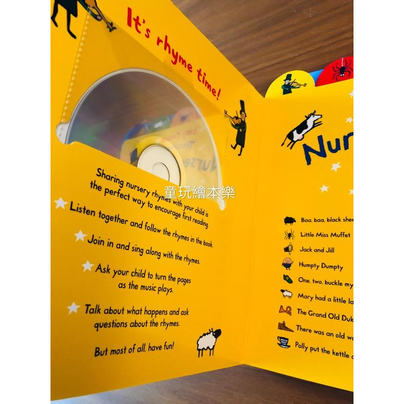 現貨《童玩繪本樂》Lucy Cousins Treasury of nursery rhymes 英文童謠 英語律動-細節圖3