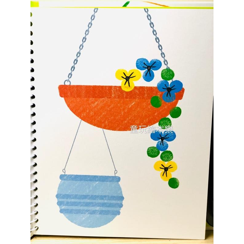 現貨《童玩繪本樂》英國 台灣商檢合格 Fingerprint 遊戲書/繪畫本 美勞書 手指畫 印章畫 遊戲書 指印書-細節圖6