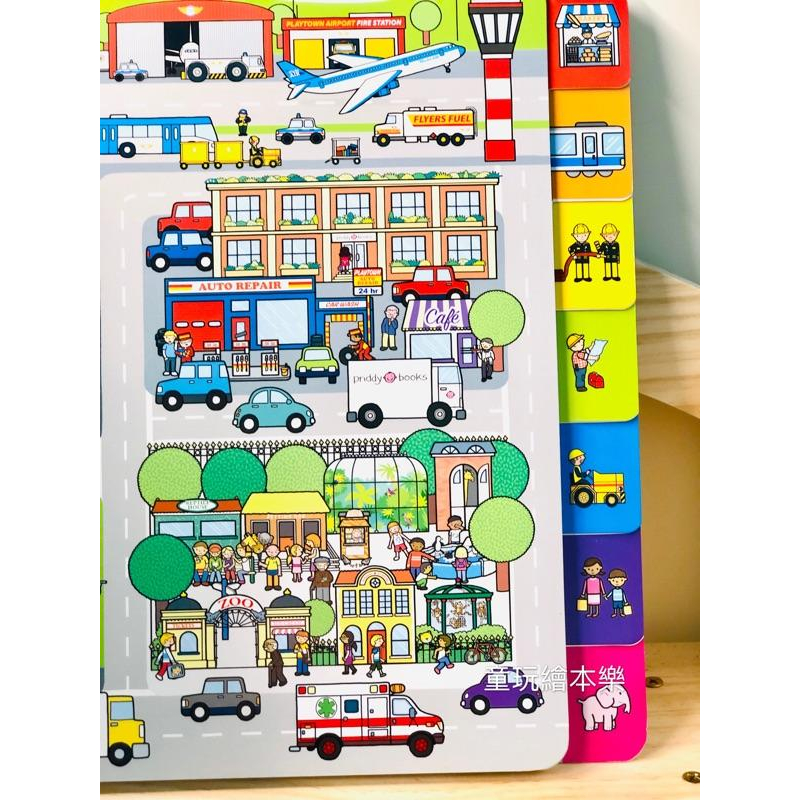 現貨《童玩繪本樂》商檢合格 Playtown A Lift-The-Flap Book翻翻書 操作書 playtown-細節圖2