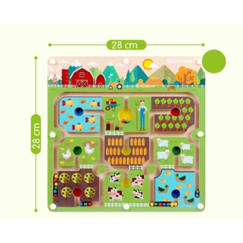 現貨《童玩繪本樂》商檢合格 Goryeo baby 運筆磁性迷宮 益智玩具 Goryeobaby 運筆迷宮-細節圖3