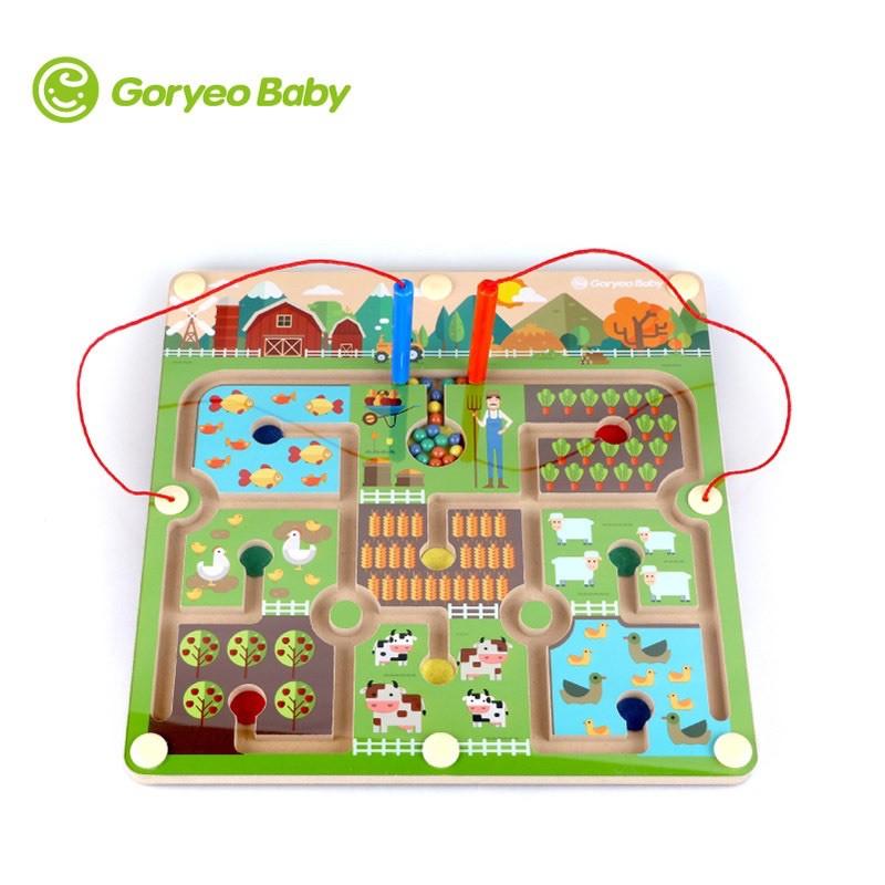 現貨《童玩繪本樂》商檢合格 Goryeo baby 運筆磁性迷宮 益智玩具 Goryeobaby 運筆迷宮-細節圖6