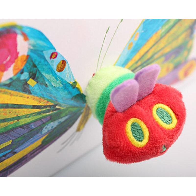 現貨《童書繪本樂》商檢合格 新版 Very Hungry Caterpillar 非常餓的毛毛蟲 硬頁書 立體手偶書-細節圖2