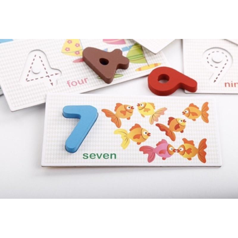 現貨《童玩繪本樂》商檢合格 木質英文字母配對拼圖益智拼圖玩具 英語教學 教具 木質字母卡 字母拼圖 認字卡 手抓板-細節圖8