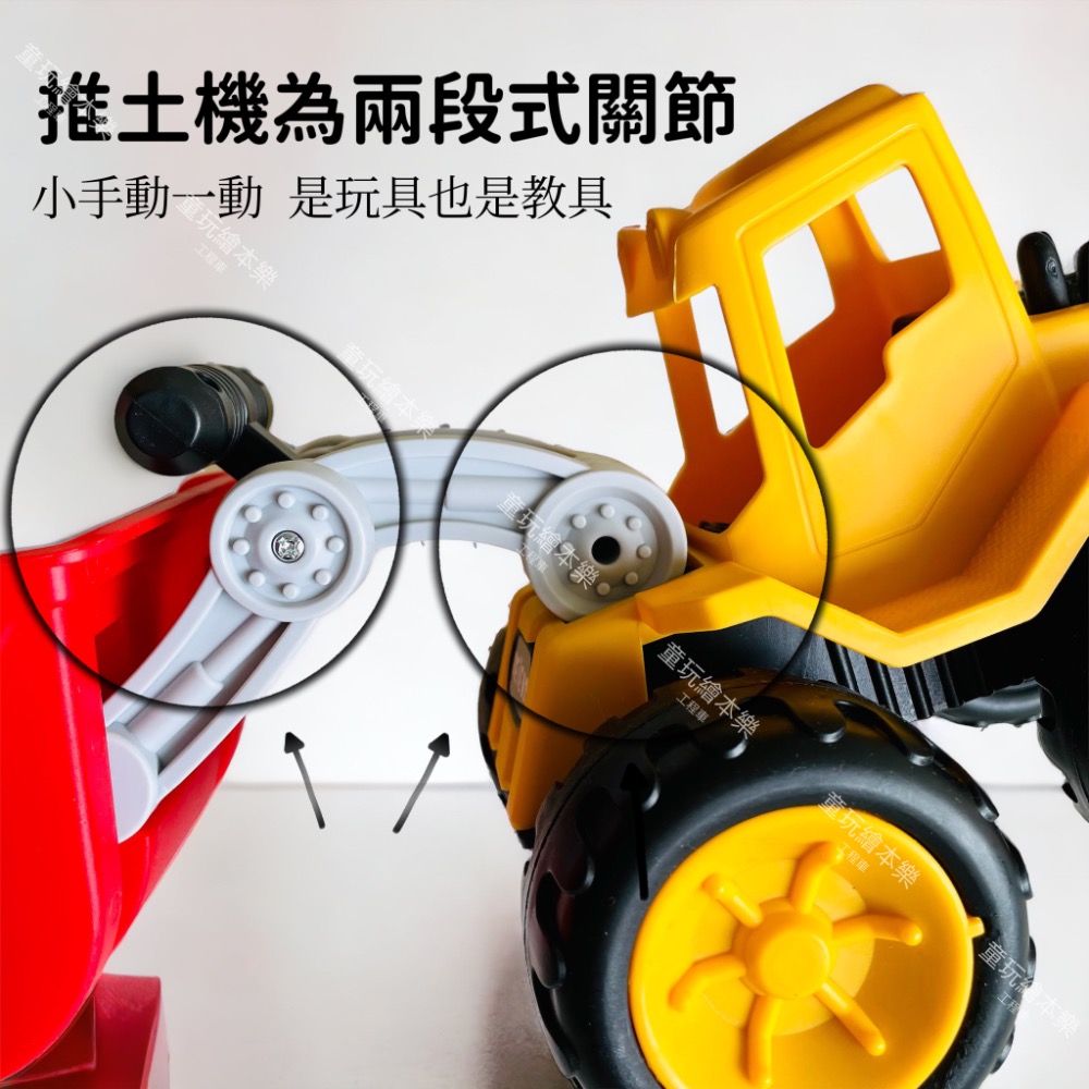 現貨《童玩繪本樂》BSMI檢驗合格 玩具工程車 套裝 工程車玩具 工程車 車車玩具 挖土機玩具 挖土機 玩具車-細節圖6