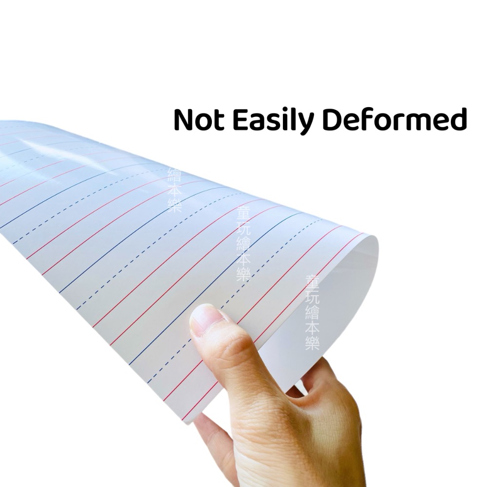 現貨《童玩繪本樂》英語教學字條 可重複擦寫 句子條 白板輔助 教具 字母教學 字母線條 四線條教學 英文四線練習-細節圖8