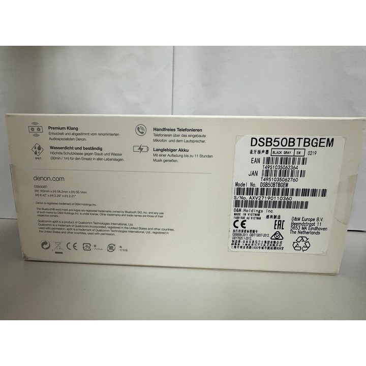 [藍牙喇叭]【Denon】 Envaya Pocket DSB-50BT（絕版經典）口袋型-細節圖7