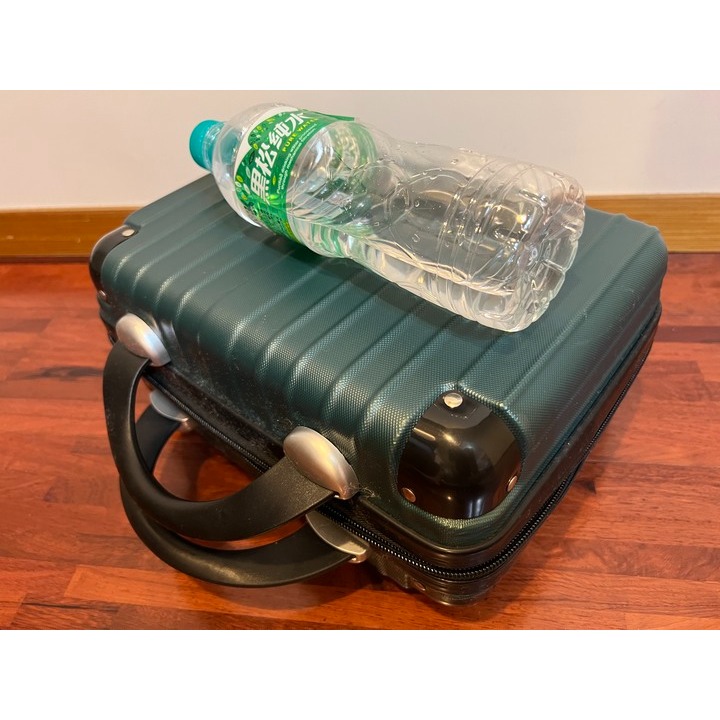 [售] 行李箱 (迷你型/手提式) 暗綠色-細節圖2