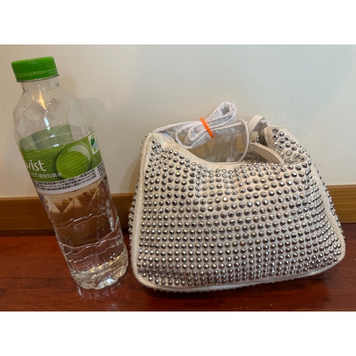 [全新] 單肩包.淑女包（白色）-細節圖2