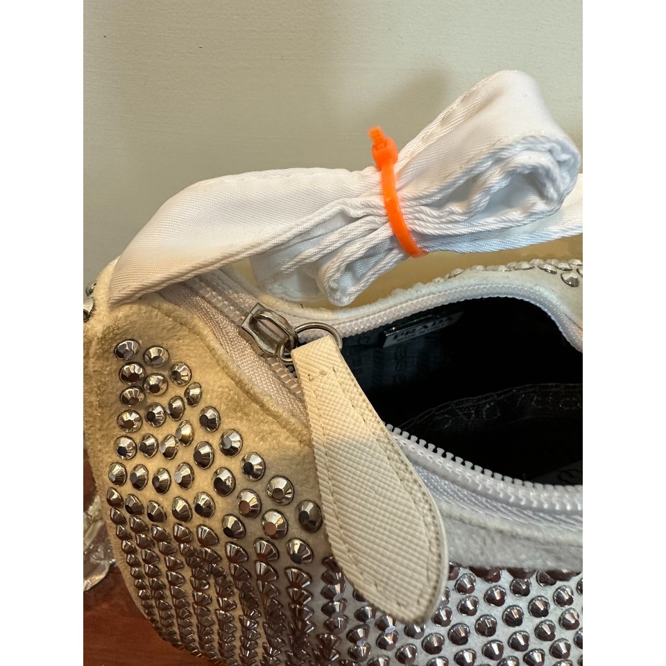 [全新] 單肩包.淑女包（白色）-細節圖4