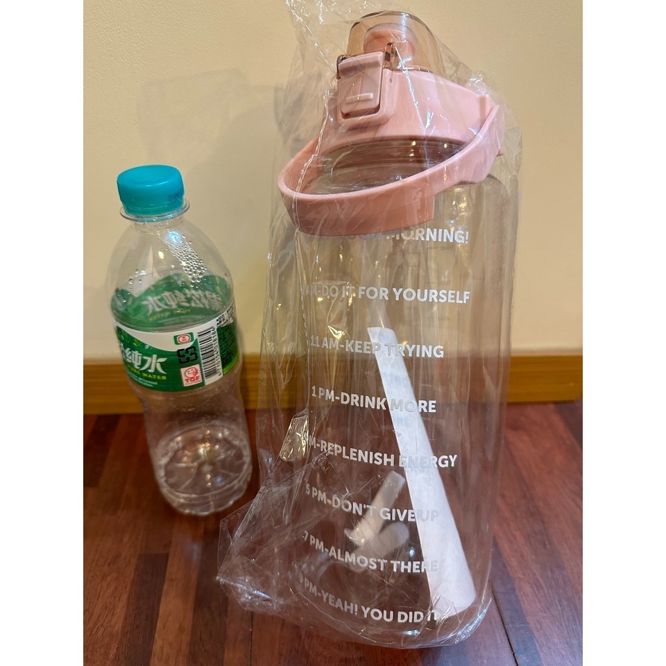 [全新] 大容量.水壺.彈蓋式.（2L）可提式設計-細節圖2