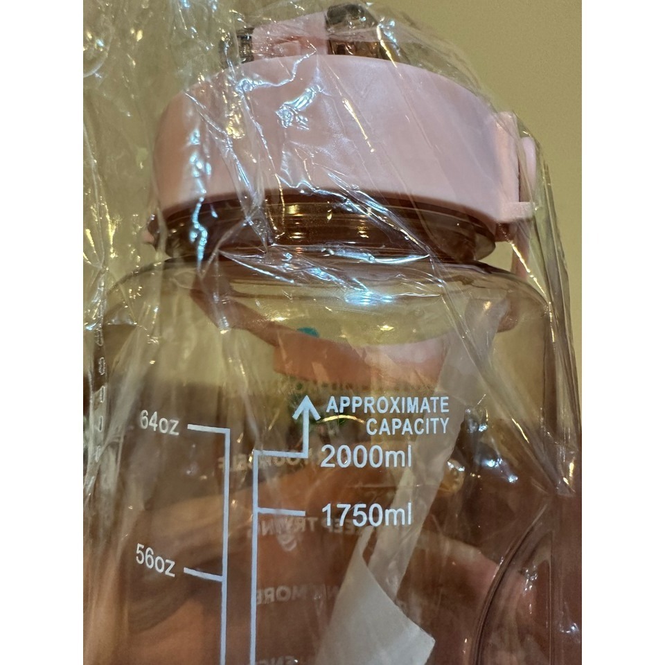 [全新] 大容量.水壺.彈蓋式.（2L）可提式設計-細節圖3