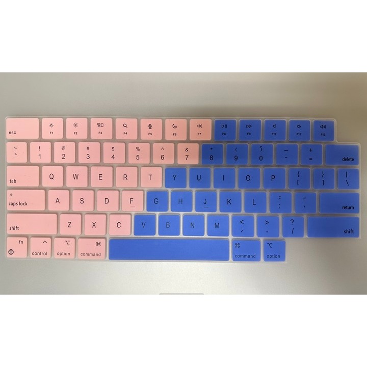 [售] 雙色設計.鍵盤膜（MacBook Air 13吋, M2）-細節圖2