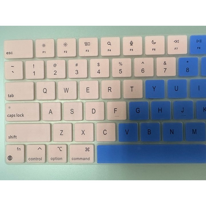[售] 雙色設計.鍵盤膜（MacBook Air 13吋, M2）-細節圖3