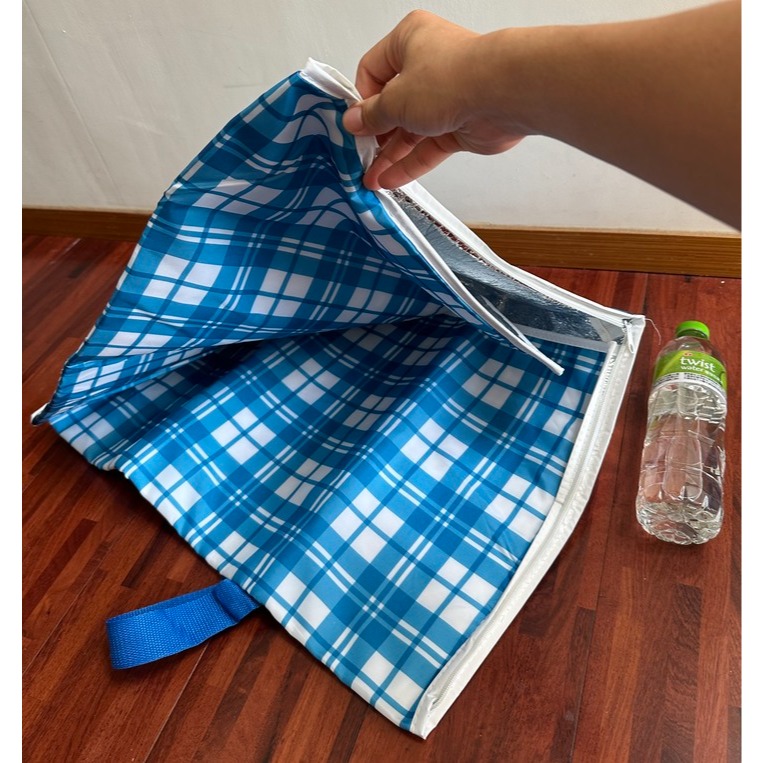 [售] 野餐墊/環保包兩用袋（全新）-細節圖3