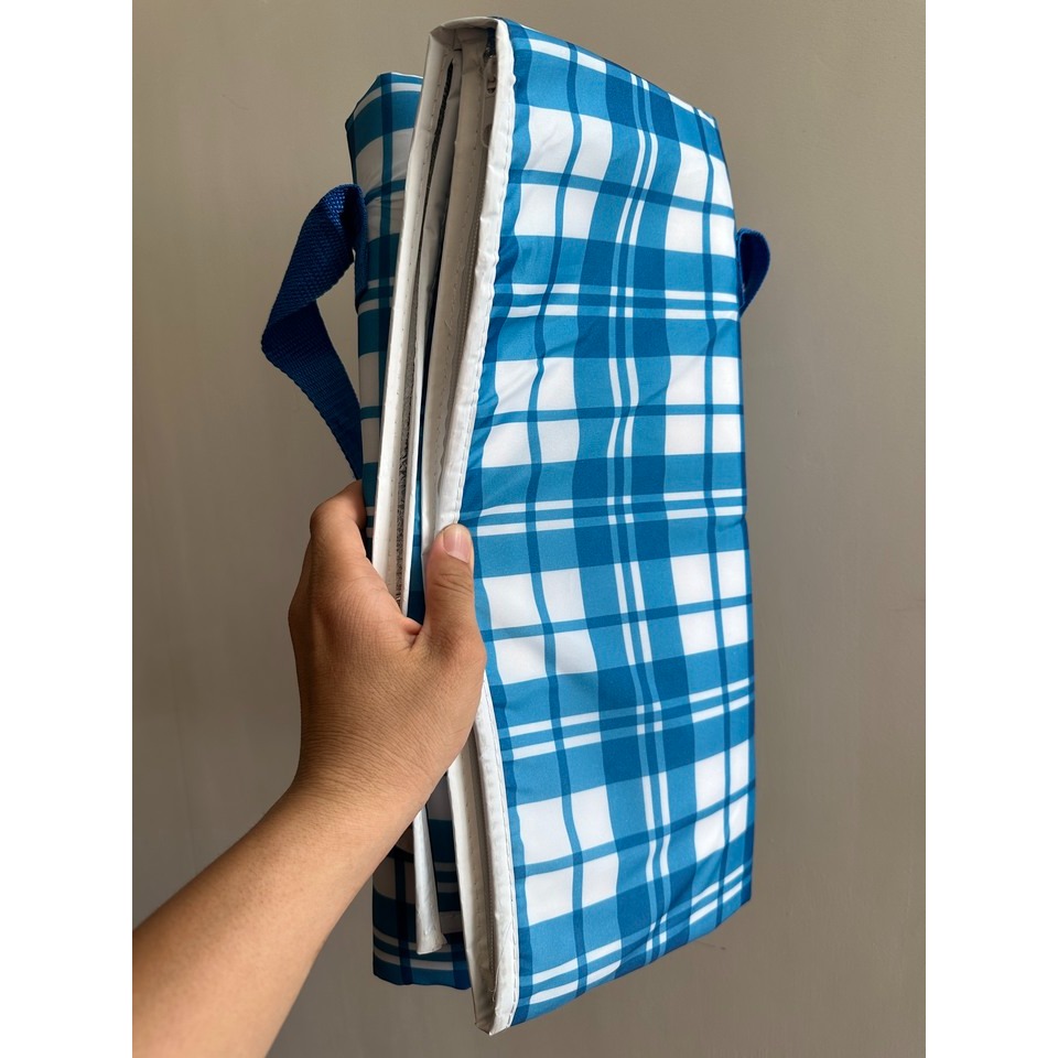 [售] 野餐墊/環保包兩用袋（全新）-細節圖6