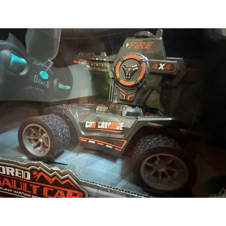 [售] 裝甲突擊車.遙控射擊玩具車（全新）-細節圖3