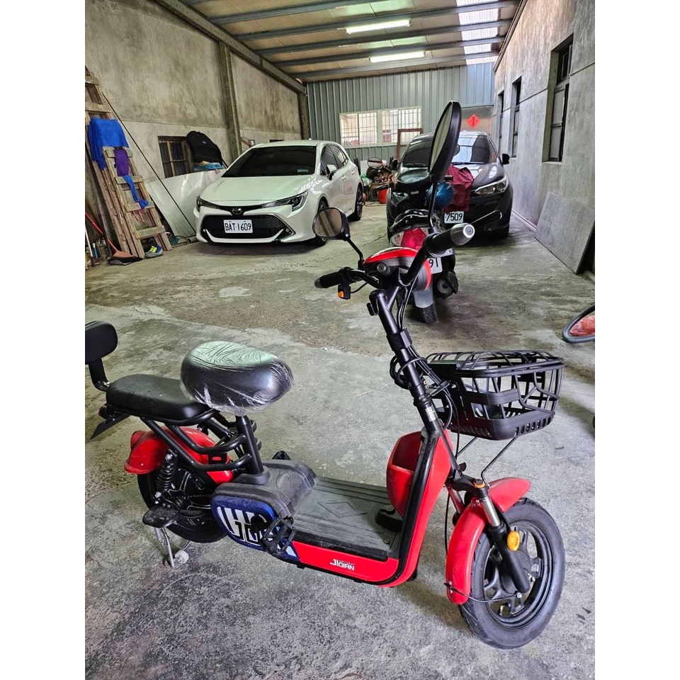 [售/自取] YC-B2 電動(輔助)自行車(紅) 免駕照 代步-細節圖3