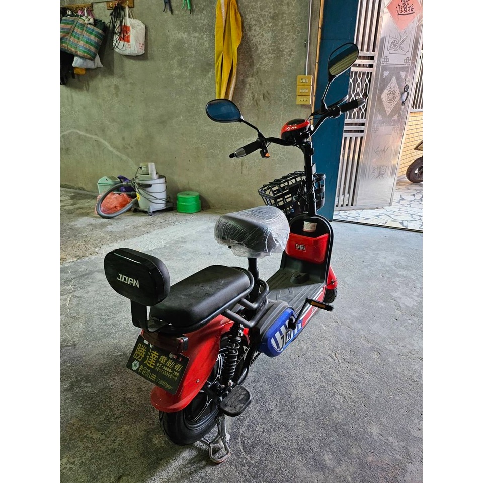 [售/自取] YC-B2 電動(輔助)自行車(紅) 免駕照 代步-細節圖4