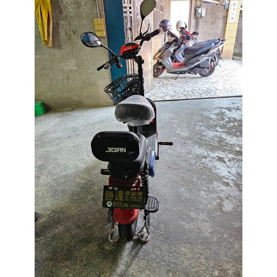 [售/自取] YC-B2 電動(輔助)自行車(紅) 免駕照 代步-細節圖5