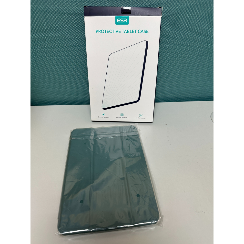 [ESR億色] 優觸巧拼系列保護殼 iPad mini 7/ 6（沉靜綠）-細節圖3