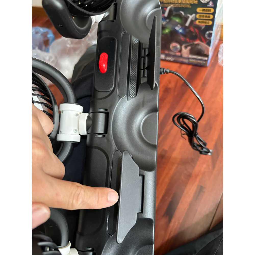 [風扇] 3顆一組.可調角度風扇.2段式（全新）(USB) 橫放/直(掛)立可-細節圖4