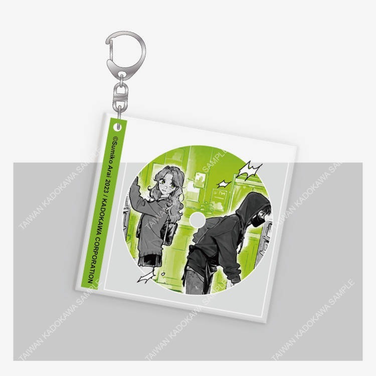 『書の屋』百合漫畫 附書套 周邊 我在意的對象並不是男人 1~3 特裝版 角川出版 新井すみこ GL-規格圖4