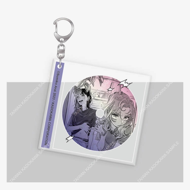 『書の屋』百合漫畫 附書套 周邊 我在意的對象並不是男人 1~3 特裝版 角川出版 新井すみこ GL-規格圖4