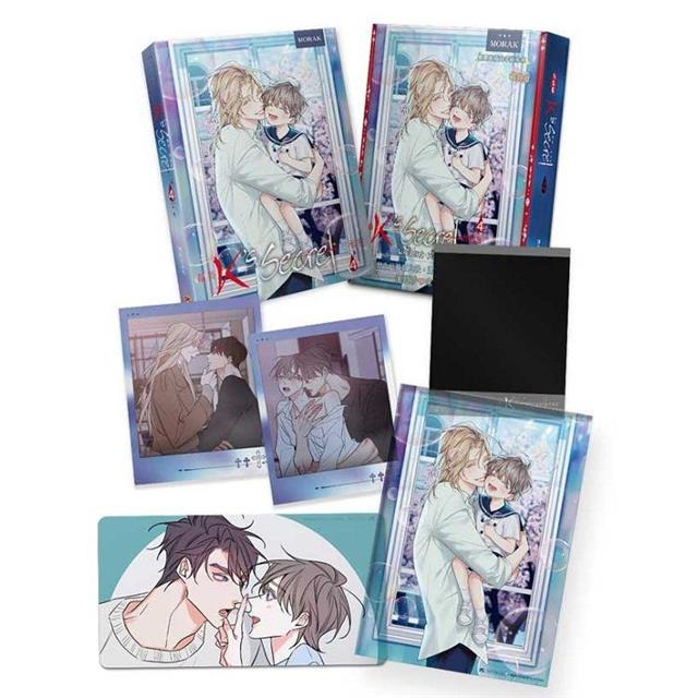 『書の屋』BL漫畫 附書套 Honey Trouble 職員K的秘密 1 ~ 4 外傳 MORAK 角川 平心出版-細節圖5