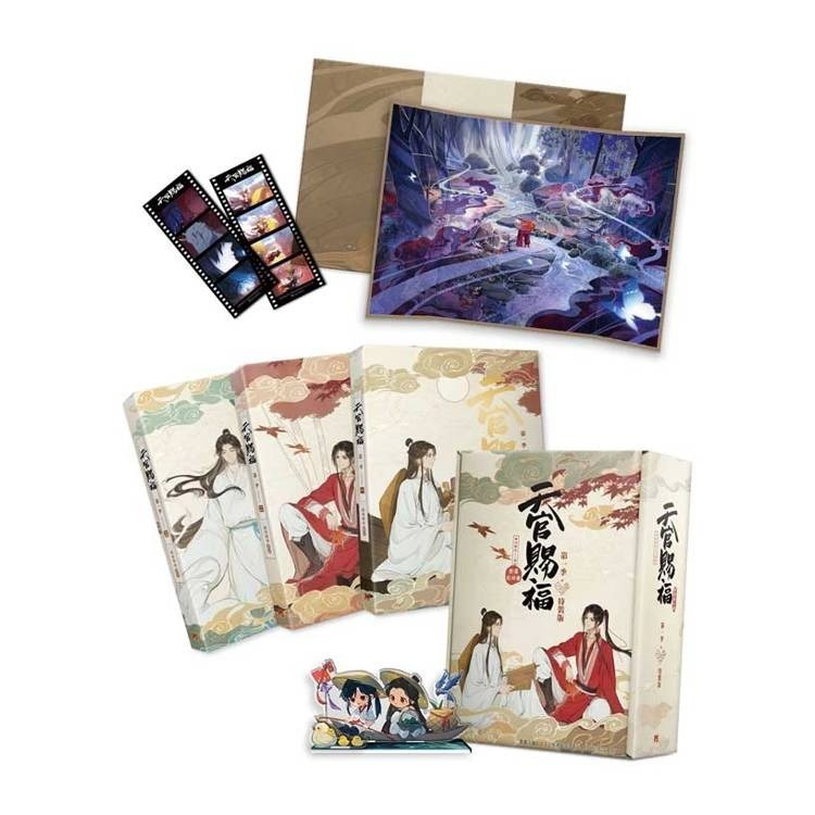 『書の屋』 BL小說 附書套 天官賜福 1~6 完 新版 套書 特裝版 平心出版 墨香銅臭 動畫抓幀書 網路限定贈品版-細節圖5
