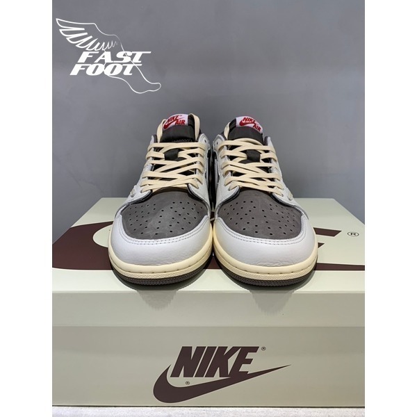快腳🔎 Travis Scott  Air Jordan 1 Low OG 反轉摩卡倒鉤 倒勾 DM7866-162-細節圖2