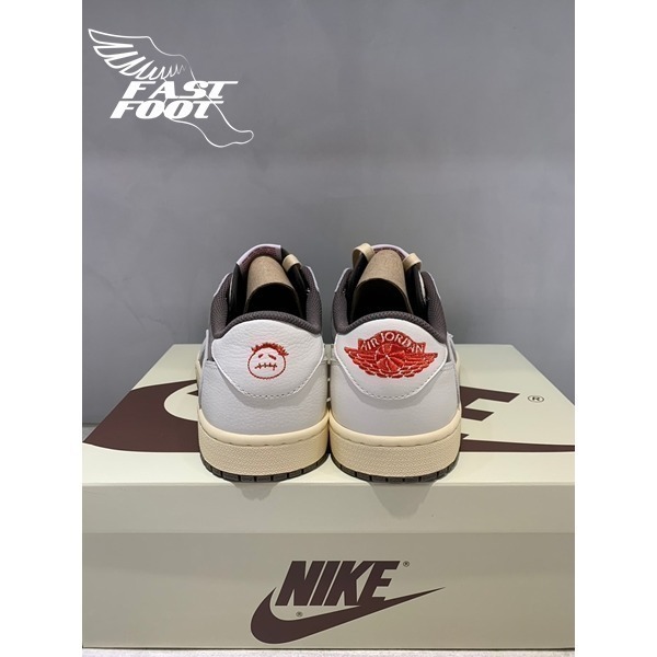 快腳🔎 Travis Scott  Air Jordan 1 Low OG 反轉摩卡倒鉤 倒勾 DM7866-162-細節圖8