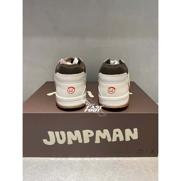 快腳🔎 Nike Travis Scott Jumpman Jack TR 摩卡倒勾 FZ8117-100-細節圖6