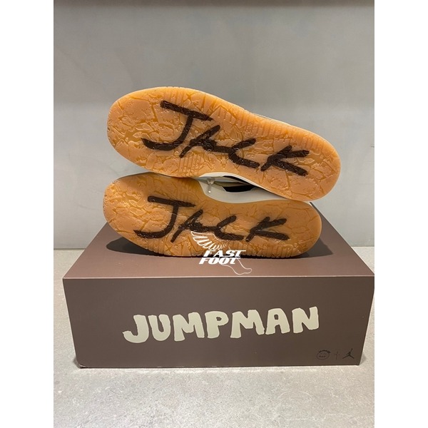 快腳🔎 Nike Travis Scott Jumpman Jack TR 摩卡倒勾 FZ8117-100-細節圖8