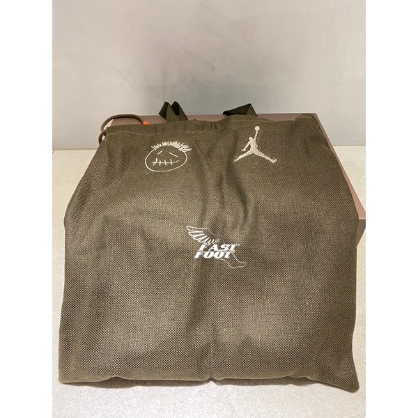 快腳🔎 Nike Travis Scott Jumpman Jack TR 摩卡倒勾 FZ8117-100-細節圖9