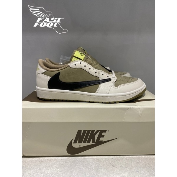 快腳🔎 Travis Scott x Air Jordan 1 golf  高爾夫倒鉤  倒勾  FZ3124-200-細節圖3