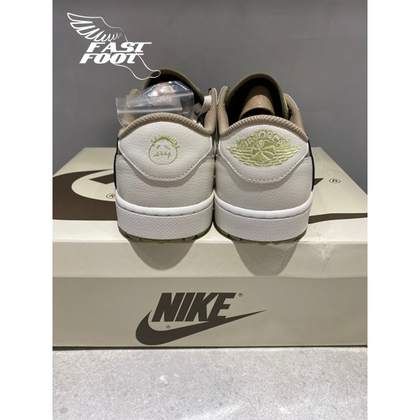 快腳🔎 Travis Scott x Air Jordan 1 golf  高爾夫倒鉤  倒勾  FZ3124-200-細節圖8