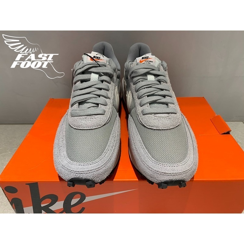 快腳🔎 Fragment Design x Sacai x Nike Waffle 灰白 聯名 DH2684-001-細節圖2