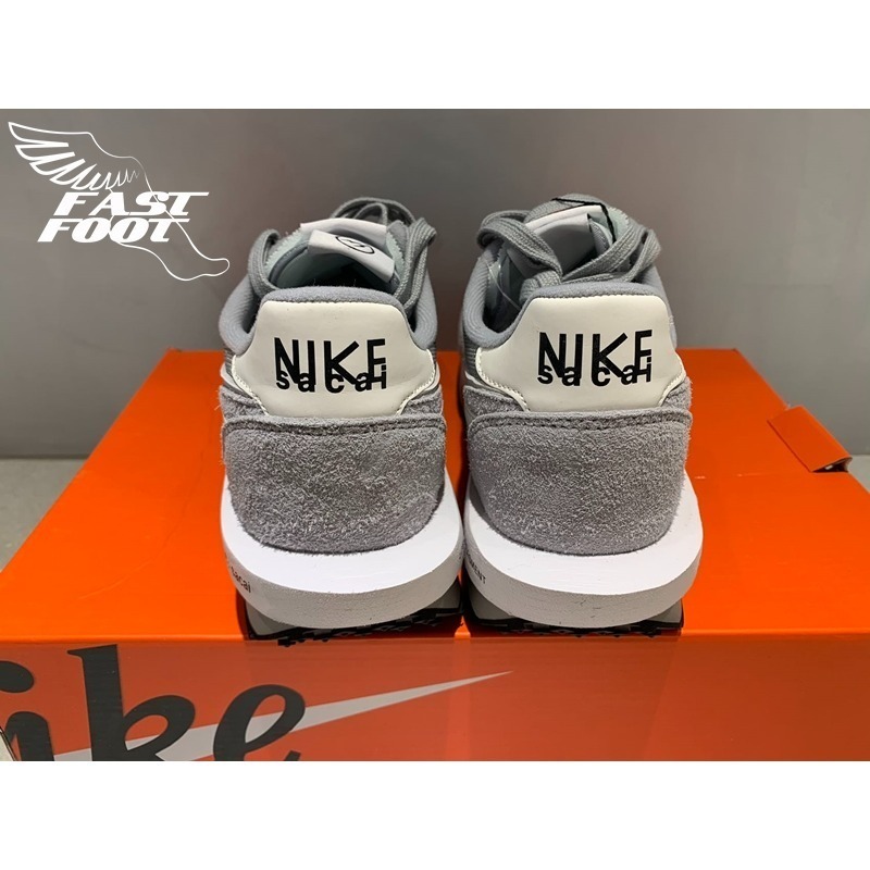 快腳🔎 Fragment Design x Sacai x Nike Waffle 灰白 聯名 DH2684-001-細節圖7