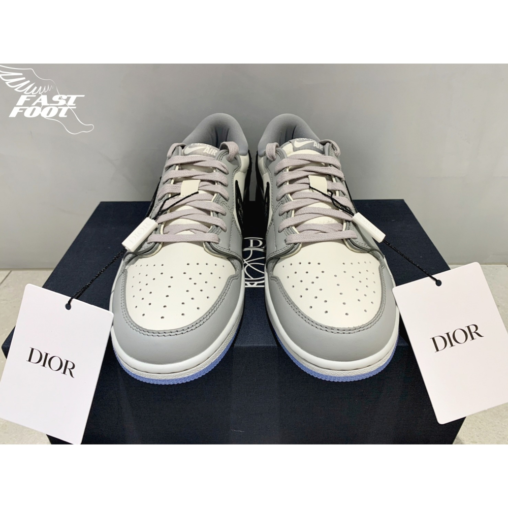 快腳🔎 Dior X Air Jordan 1 Low 低筒 限量聯名 CN8606-002 非賣品-細節圖2