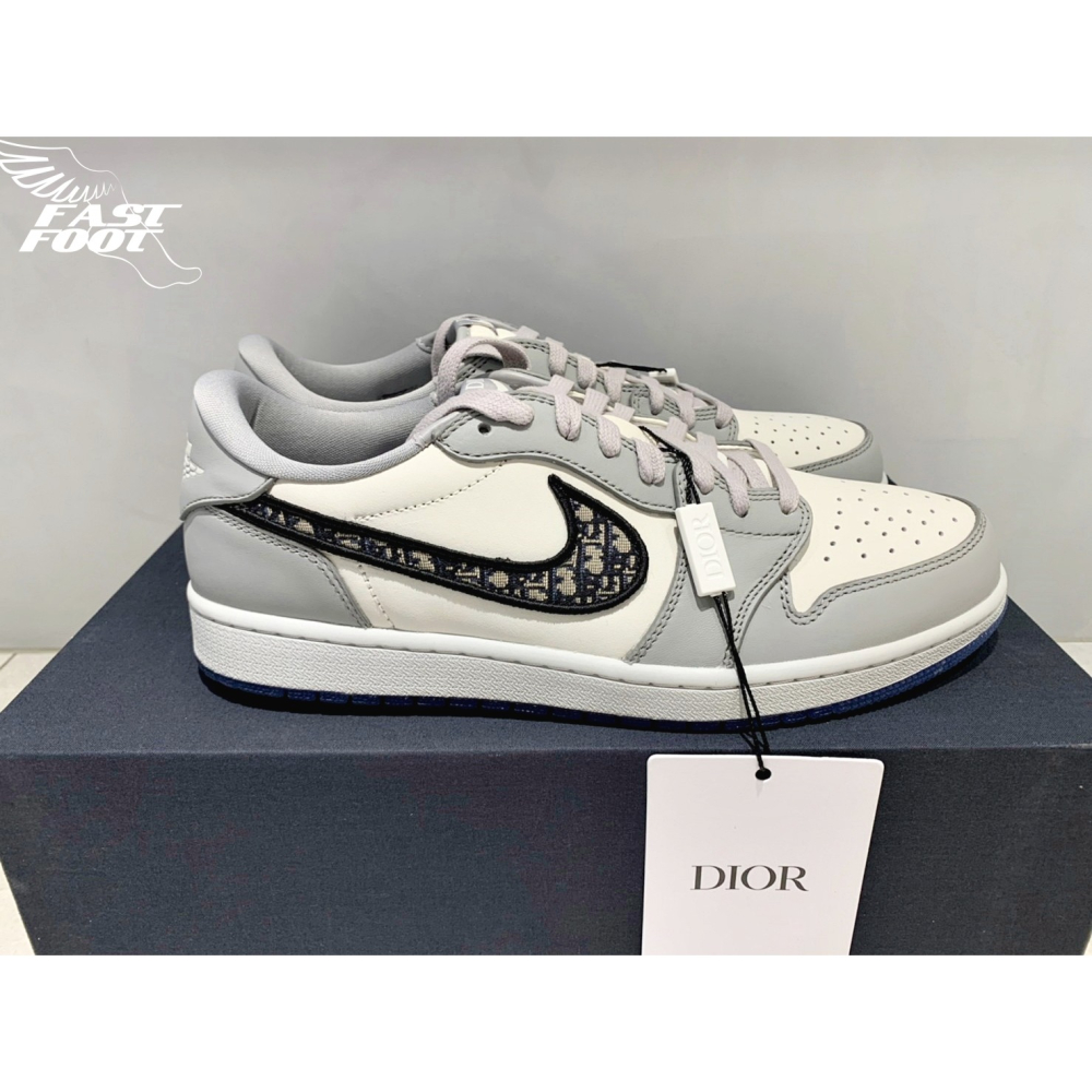 快腳🔎 Dior X Air Jordan 1 Low 低筒 限量聯名 CN8606-002 非賣品-細節圖3