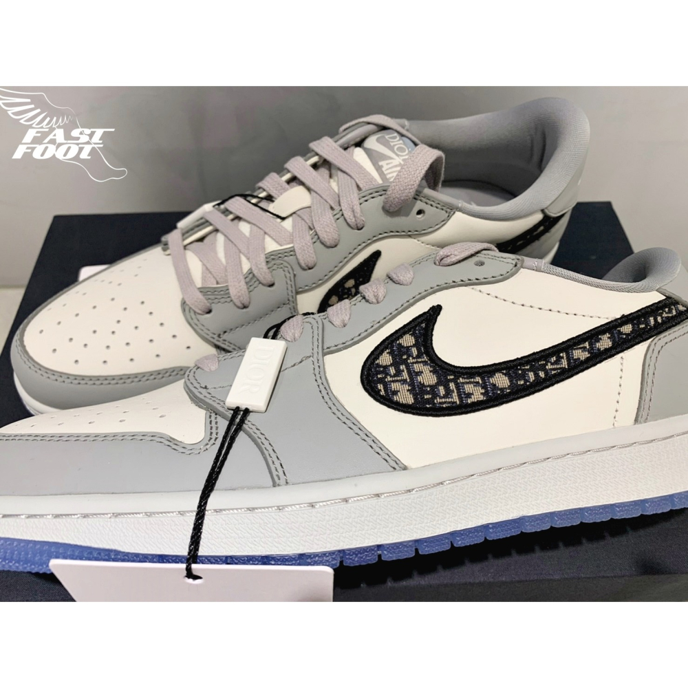 快腳🔎 Dior X Air Jordan 1 Low 低筒 限量聯名 CN8606-002 非賣品-細節圖5