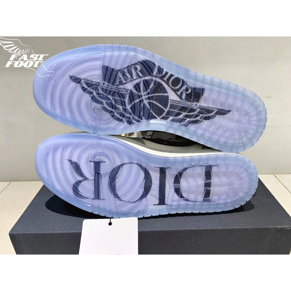 快腳🔎 Dior X Air Jordan 1 Low 低筒 限量聯名 CN8606-002 非賣品-細節圖8