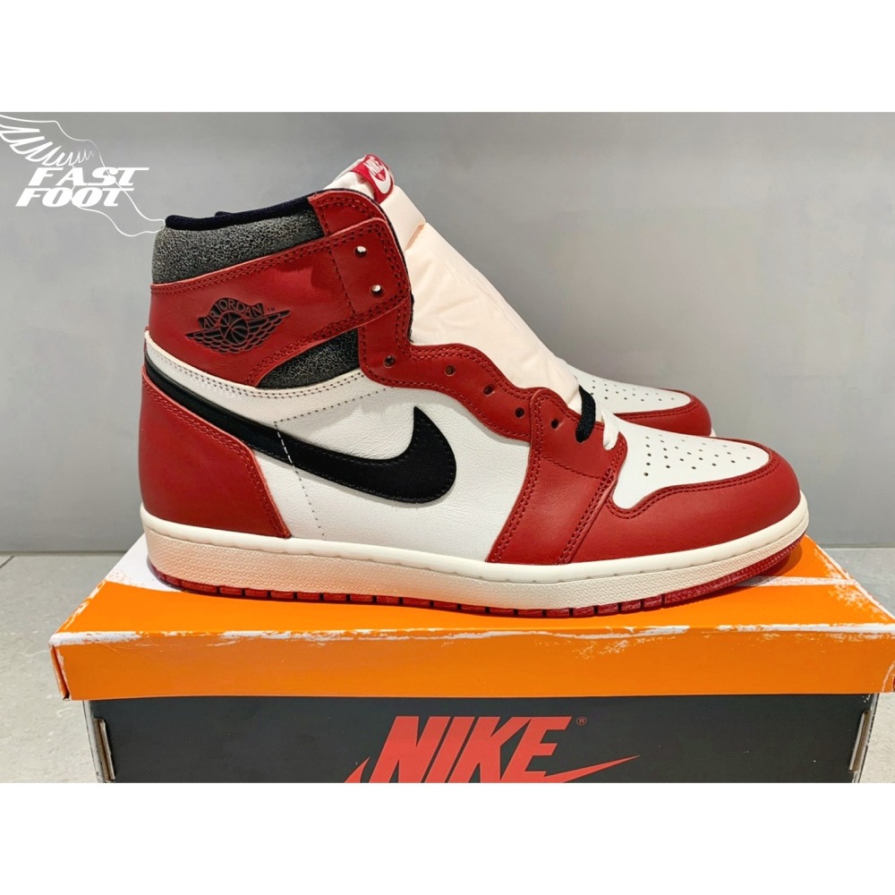 快腳🔎 Air Jordan 1 Chicago Lost&Found 芝加哥 DZ5485-612-細節圖3