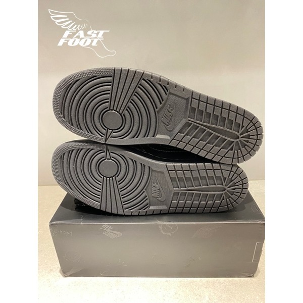 快腳🔎 Travis Scott x Jordan 1 Low 黑魂 倒鉤 倒勾 DM7866-001-細節圖8