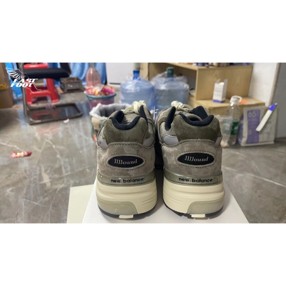 快腳🔎 NEW BALANCE x JJJJound M992J2 992 慢跑鞋 灰/綠-細節圖4