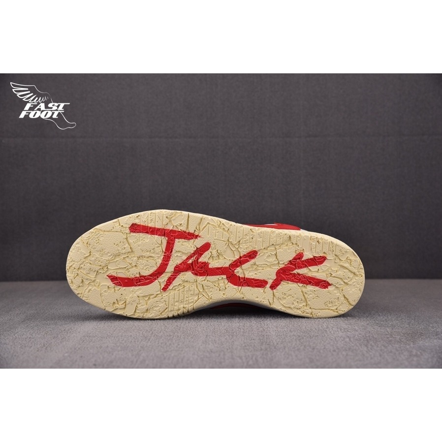 快腳🔎 Travis Scott x Jordan Jumpman 倒鉤 紅白 FZ8117-101-細節圖8
