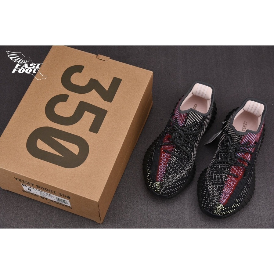 快腳🔎 Adidas Yeezy Boost 350 V2 Yecheil 反光 慢跑鞋 FX4145-細節圖3