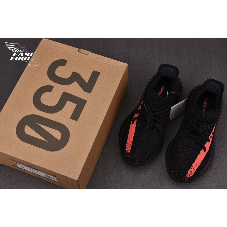 快腳🔎 Adidas Yeezy Boost 350 V2 Red 紅 BY9612 肯爺 椰子-細節圖3