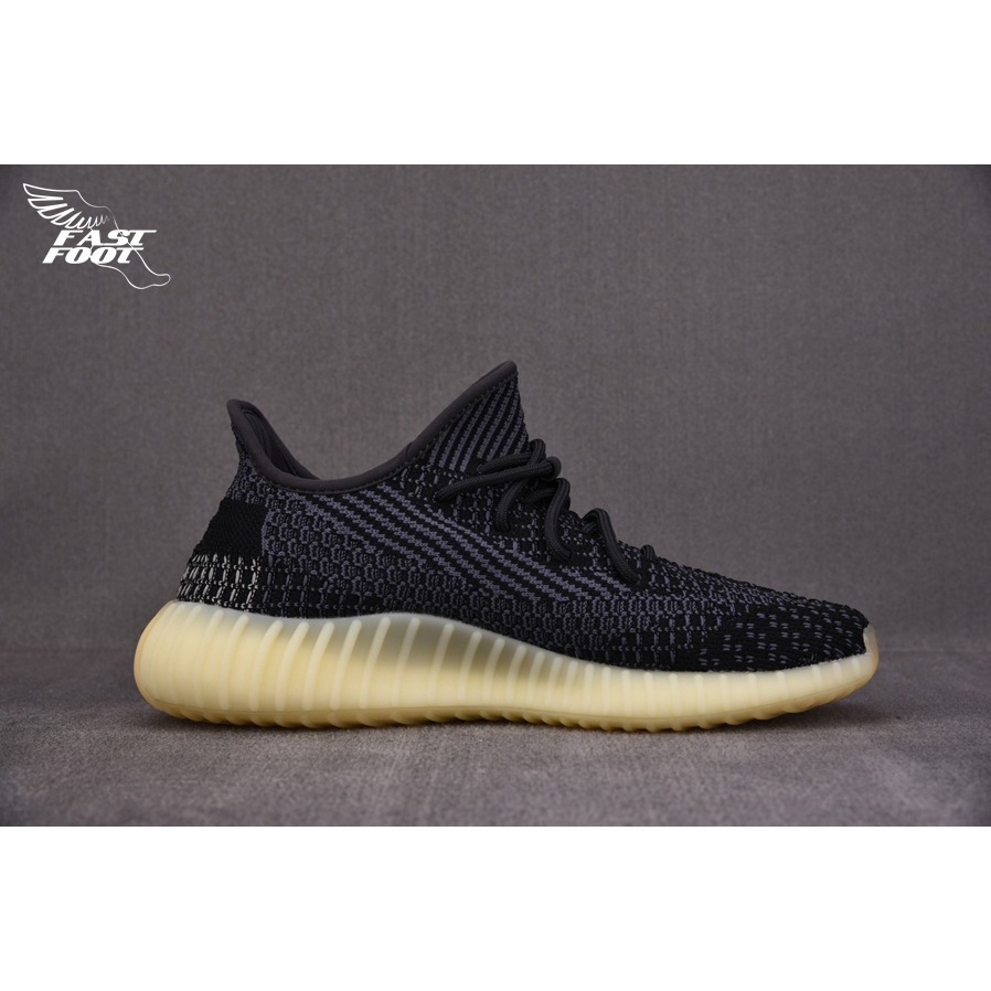 快腳🔎 Yeezy Boost 350 V2 Carbon FZ5000 黑芝麻 拼接 黑灰-細節圖2